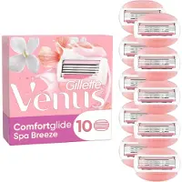 Gillette Comfortglide Spa Breeze - 10 Scheermesjes - voor Vrouwen