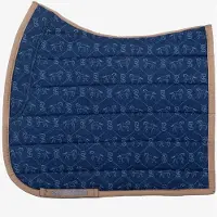 PS of Sweden SS'24 Running Horse Denim Dressuurdekje Full