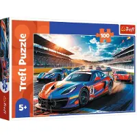 Trefl puzzel Fast racer - 60 stukjes FSC Mix 70% kinderpuzzel.