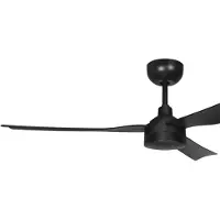 BAYSIDE Plafondventilator Calypso Dc | 122 cm | Indoor | Inclusief Lamp | Zwart