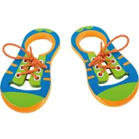 Small Foot Houten veterschoenen