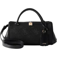 GUESS Handtas 'AUDREY' antraciet / zwart