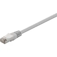 Goobay 73081 10m Cat5e F/UTP (FTP) Grijs netwerkkabel