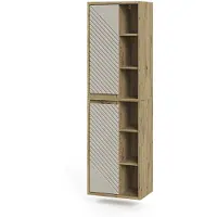 Vicco Badkamerkast Viola, Artisanaal eiken/Kasjmier, 50.2 x 170 cm