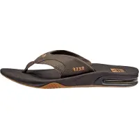 Reef FANNING BROWN/GUM Teenslippers | Maat 16