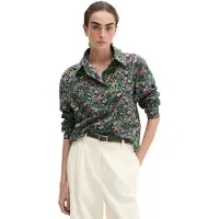 Marc O'Polo Blouse nude / marine / donkerbruin / groen