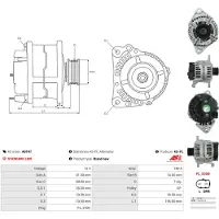 AS-PL A0147 Dynamo / Alternator