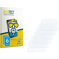 BROTECT - Screenprotector voor PowaKaddy FW7s - Folie Beschermfolie matte 6 Stuks