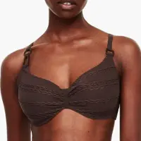 Chantelle Voorgevormde Bikinitop Texture | Maat: 75G | Kleur: Woods