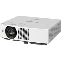 Panasonic PT-VMQ65EJ 4K-beamer met 6500 lumen en een compact, lichtgewicht behuizing, ideaal voor veeleisende leer- en werkomgevingen, wit
