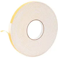 vidaXL Zelfklevende schuimtape 10 st Wit 10mm x 10m CR Schuim