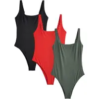 Next Badpak spar / rood / zwart