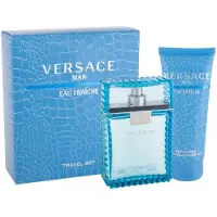 Versace Man Eau Fraiche cadeau set: 100ml eau de toilette + 100ml bad- en douchegel