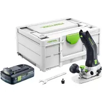 Festool MFKC 700 EB-Basic accu-module kantfrees 18 V 8 mm borstelloos + 1x accu 4,0 Ah + Systainer - zonder oplader