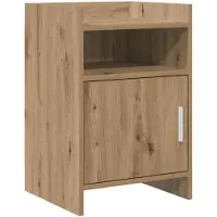 vidaXL Nachttafels Artisanaal eiken 40 x 36 x 60 cm Bewerkt hout