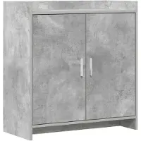 vidaXL Dressoir, betonkleur, 72 x 36 x 80 cm, houtvezelplaat