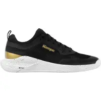 Uhlsport Kempa Kourtfly zaalsportschoenen, zwart, EU 45 1/2. Mannen, zwart, EU 45 1/2