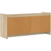 vidaXL TV Kast 102 x 33 x 47 cm Sonoma Eiken Bewerkt hout