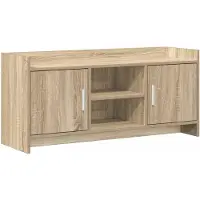 vidaXL TV Kast 102 x 33 x 47 cm Sonoma Eiken Bewerkt hout