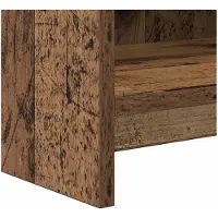 vidaXL TV Kast 100 x 33 x 47 cm Oud hout Bewerkt hout