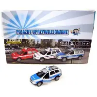 HKG Volvo Politieauto Speelgoed 14cm -