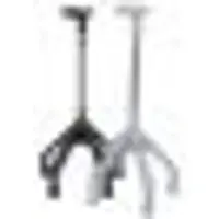 Rebotec Vierpoot Wandelstok Links Grijs