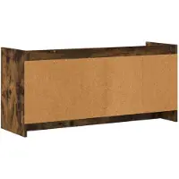 vidaXL TV Kast 102 x 33 x 47 cm Gerookt eiken Bewerkt hout