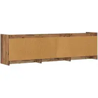 vidaXL TV Kast 168 x 33 x 47 cm Oud hout Bewerkt hout