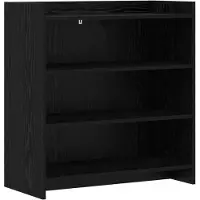 vidaXL Dressoir Zwart eiken 75 x 36 x 80 cm Bewerkt hout