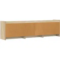 vidaXL TV Kast 168 x 33 x 47 cm Sonoma Eiken Bewerkt hout