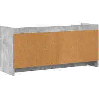 vidaXL TV Kast 102 x 33 x 47 cm Betongrijs Bewerkt hout