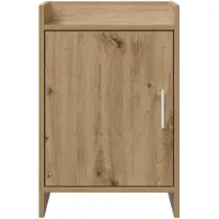 vidaXL Nachttafels 2 st Artisanaal eiken 40 x 30 x 60 cm Bewerkt hout
