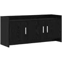 vidaXL TV Kast 102 x 33 x 47 cm Zwart eiken Bewerkt hout
