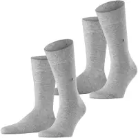 Burlington Uni Lichtgrijs 2Pack