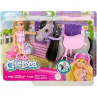 Mattel With Chelsea And Her Pony Toy Doll Roze