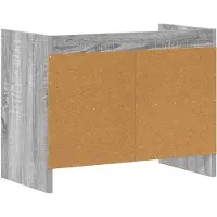 vidaXL TV Kast 60 x 33 x 47 cm Grijs Sonoma Bewerkt hout