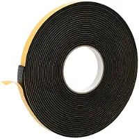 vidaXL Zelfklevende schuimtape 10 st Zwart 20mm x 10m CR Schuim