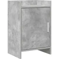 vidaXL Nachttafels Betongrijs 40 x 30 x 60 cm Bewerkt hout