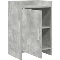 vidaXL Nachttafels Betongrijs 40 x 30 x 60 cm Bewerkt hout