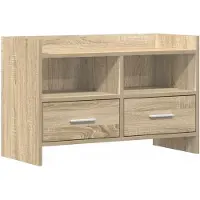 vidaXL TV Kast 71,5 x 33 x 47 cm Sonoma Eiken Bewerkt hout