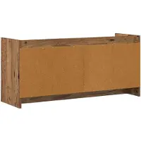 vidaXL TV Kast 102 x 33 x 47 cm Oud hout Bewerkt hout
