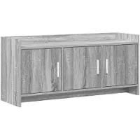 vidaXL TV Kast 102 x 33 x 47 cm Grijs Sonoma Bewerkt hout