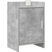 vidaXL Nachttafels Betongrijs 40 x 30 x 60 cm Bewerkt hout