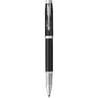 Parker IM Premium Rollerball Pen | Legacy of Flight Collectie | Chroomafwerking | Fijne Punt met Zwarte Inktvulling | Geschenkdoos
