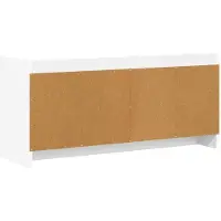 vidaXL TV Kast 102 x 33 x 47 cm Wit Bewerkt hout