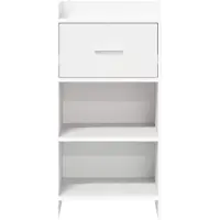 vidaXL Dressoir Wit 40 x 36 x 80 cm Bewerkt hout