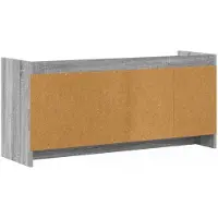 vidaXL TV Kast 102 x 33 x 47 cm Grijs Sonoma Bewerkt hout