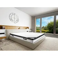 Vente-unique Matras 160 x 200 cm van schuim van 30 cm dik - SOLAK van YSMÉE L 200 cm x H 30 cm x D 160 cm