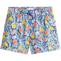 Next Zwemshorts 'Signature' navy / geel / koraal / rosa