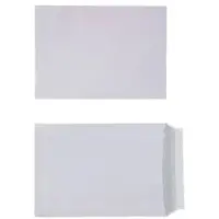 Viking Enveloppen Zonder Venster C5 162 (B) x 229 (H) mm Kleefstrip Wit 90 g/m² 500 Stuks